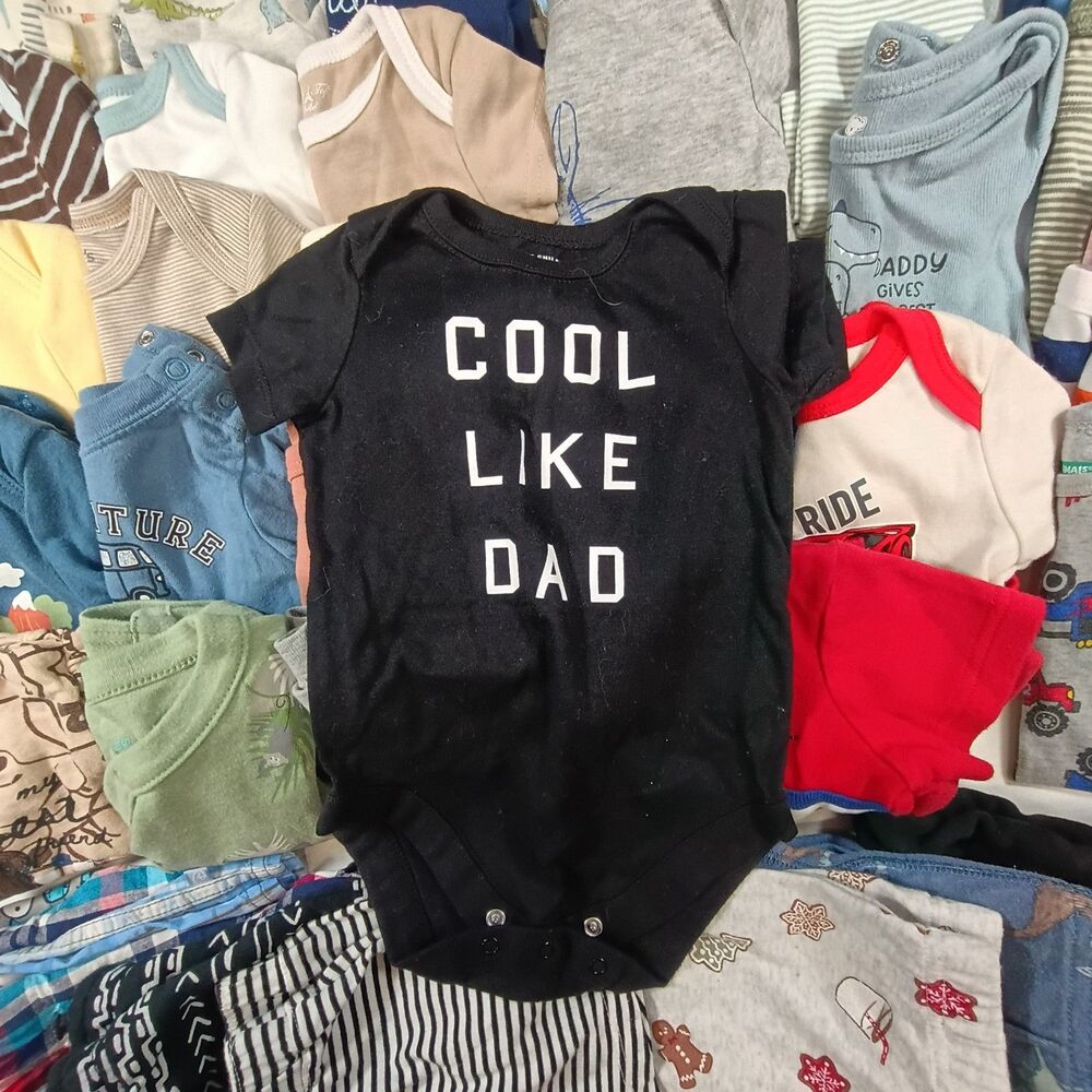 Huge 60Pc Baby Boy Clothes Lot 3-6M Outfits Shirts, Bottoms High Quality Brands! - Picture 11 of 16